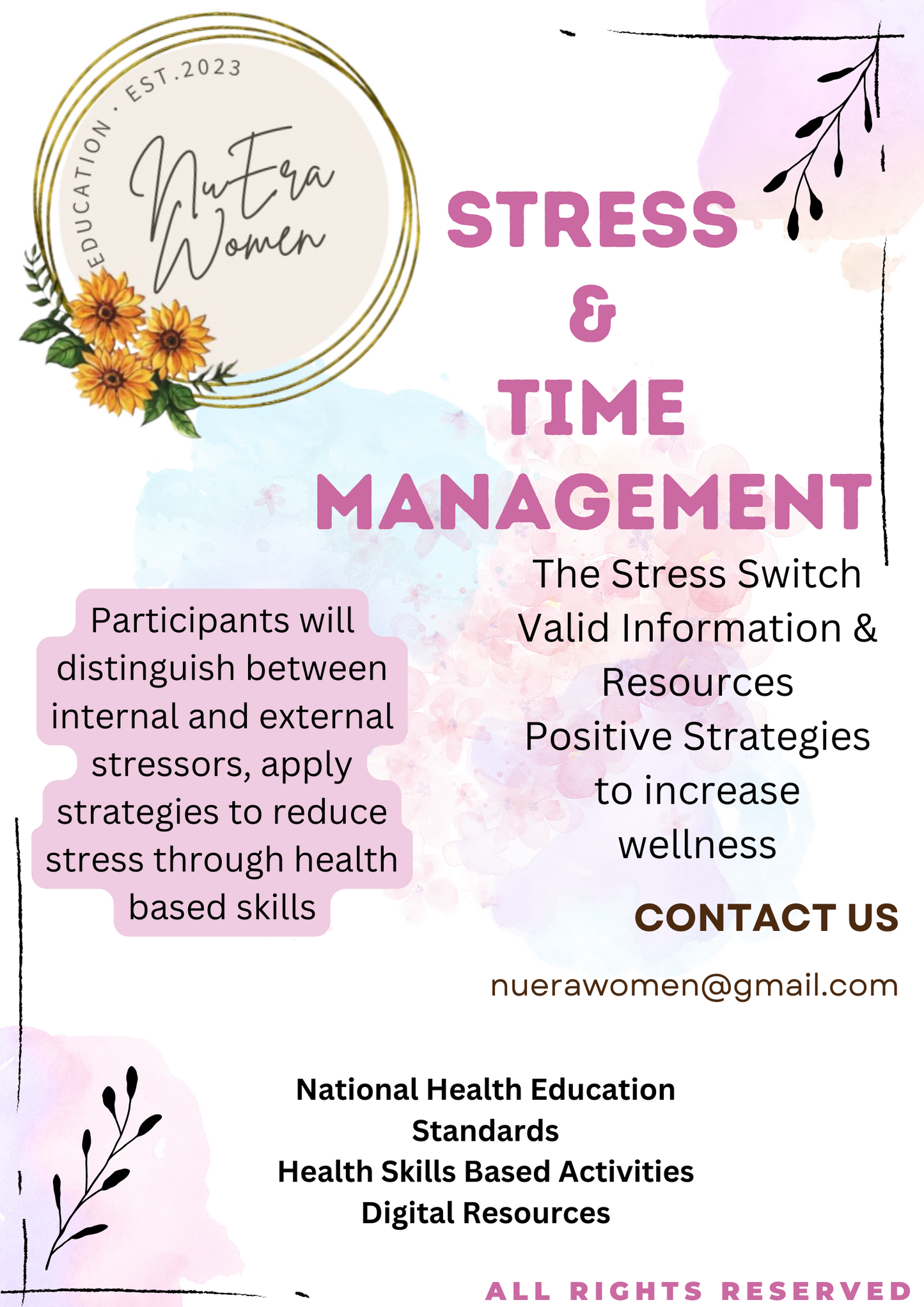 Stress & Time Management