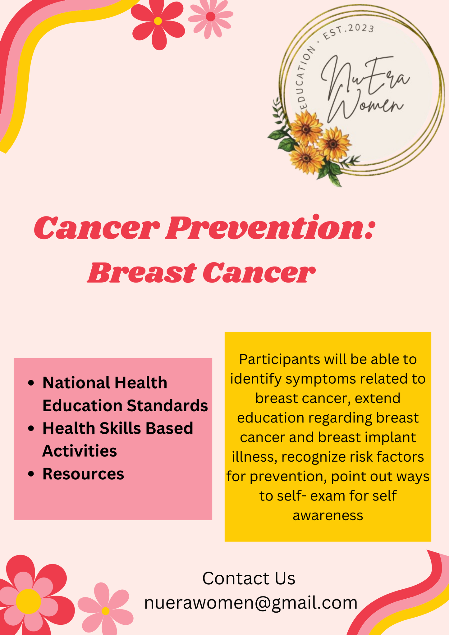 Breast Cancer Education