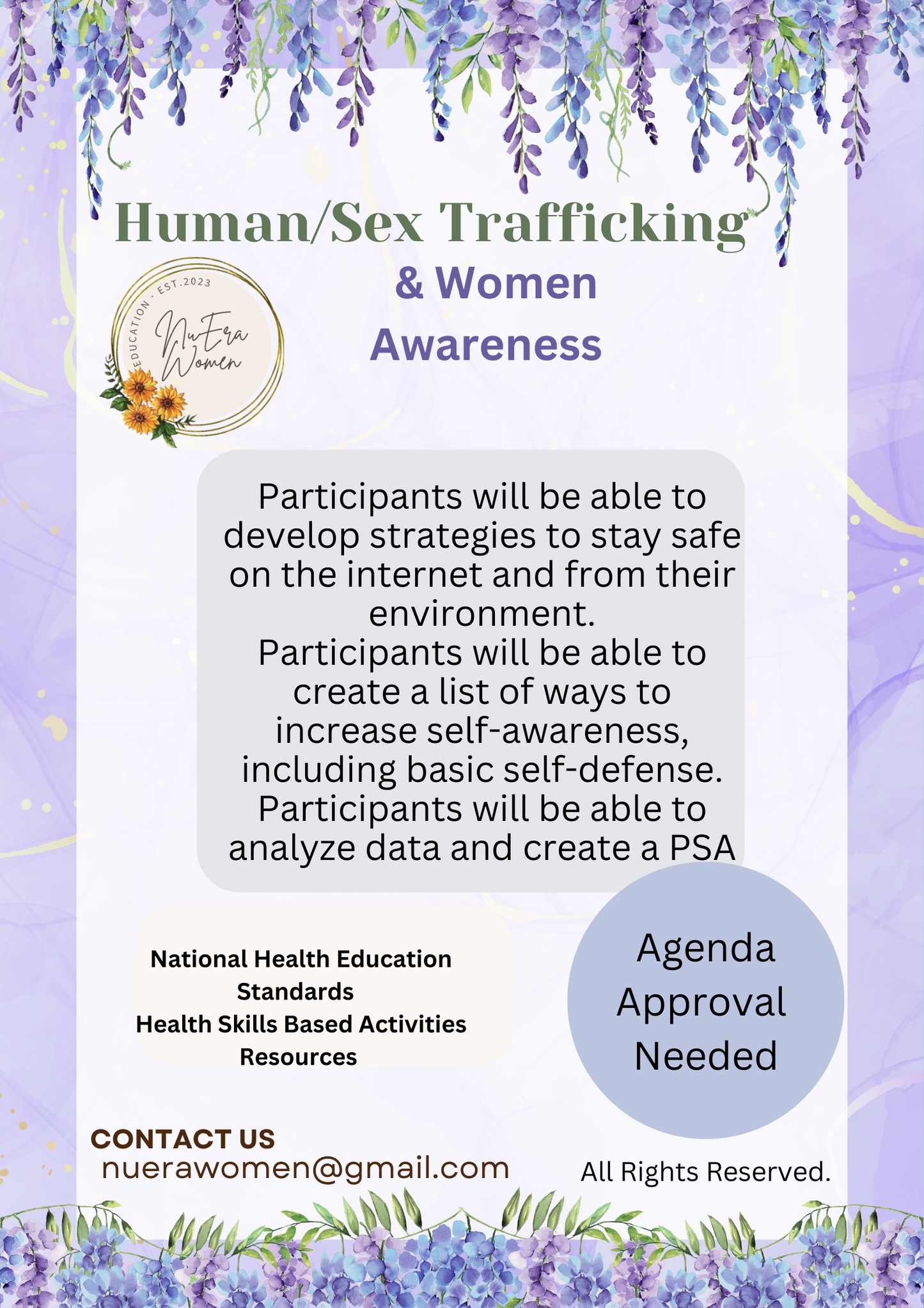 Trafficking Awareness & Health